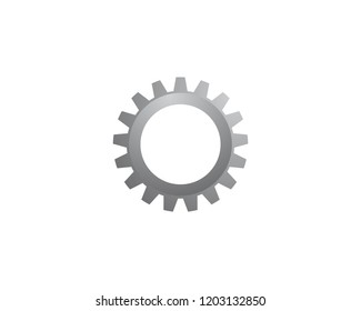 Gear Logo Template vector icon illustration design
