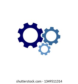 Gear Logo Template vector icon 
