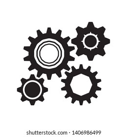 Gear Logo Template vector icon illustration design
