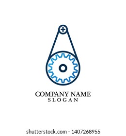 Gear Logo Template vector icon illustration design