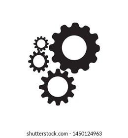 Gear Logo Template vector icon illustration design