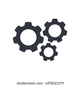Gear Logo Template vector icon illustration design