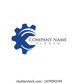Gear Logo Template vector icon