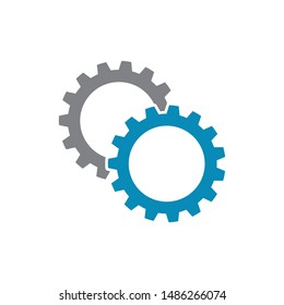 Gear Logo Template vector icon illustration design