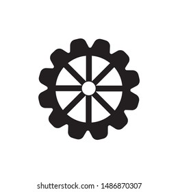 Gear Logo Template vector icon illustration design