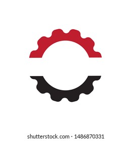Gear Logo Template vector icon illustration design
