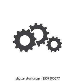 Gear Logo Template vector icon illustration design