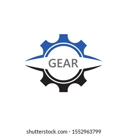 Gear Logo Template vector icon illustration design