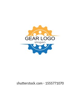 Gear Logo Template vector icon illustration design