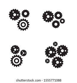 Gear Logo Template vector icon illustration design