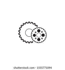 Gear Logo Template vector icon illustration design