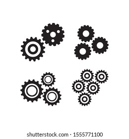 Gear Logo Template vector icon illustration design