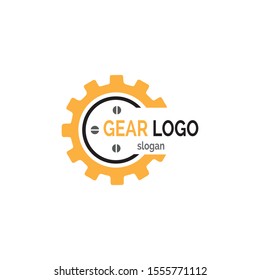 Gear Logo Template vector icon illustration design