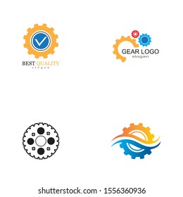 Gear Logo Template vector icon illustration design