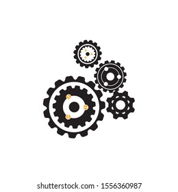 Gear Logo Template vector icon illustration design