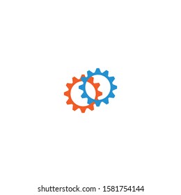 Gear Logo Template vector icon illustration design