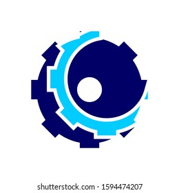 Gear Logo Template vector icon illustration