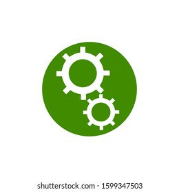 Gear Logo Template vector icon illustration design
