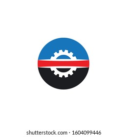 Gear Logo Template vector icon illustration design