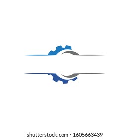 Gear Logo Template vector icon illustration design