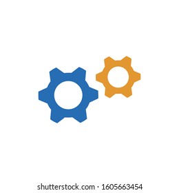 Gear Logo Template vector icon illustration design