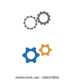 Gear Logo Template vector icon illustration design