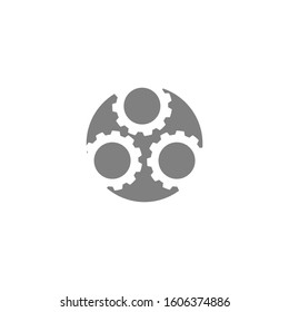 Gear Logo Template vector icon illustration design