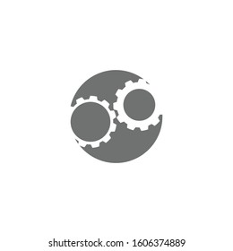 Gear Logo Template vector icon illustration design