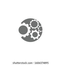 Gear Logo Template vector icon illustration design