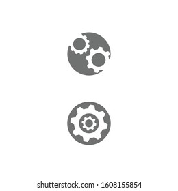 Gear Logo Template vector icon illustration design