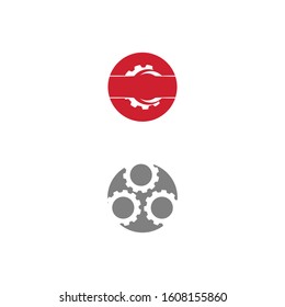 Gear Logo Template vector icon illustration design