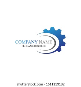 Gear Logo Template vector icon illustration