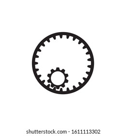 Gear Logo Template vector icon illustration