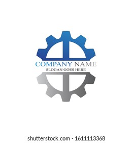 Gear Logo Template vector icon illustration