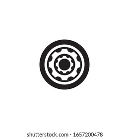 Gear logo template vector icon design