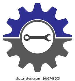 Gear Logo Template vector icon illustration design