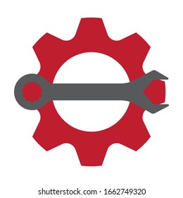 Gear Logo Template vector icon illustration design