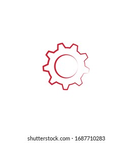 Gear Logo Template vector icon illustration design