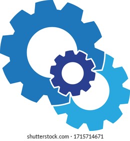 Gear Logo Template vector icon illustration design