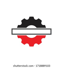 Gear Logo Template vector icon illustration design