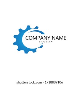 Gear Logo Template vector icon illustration design