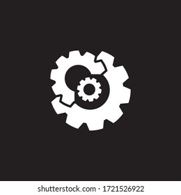 Gear Logo Template vector icon illustration design