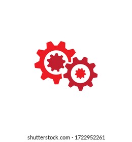 Gear Logo Template vector icon illustration design