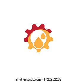 Gear Logo Template vector icon illustration design