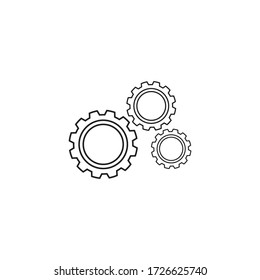Gear Logo Template vector icon illustration design