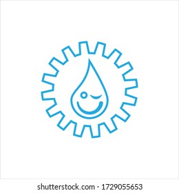 Gear Logo Template vector icon illustration design