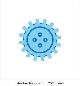 Gear Logo Template vector icon illustration design