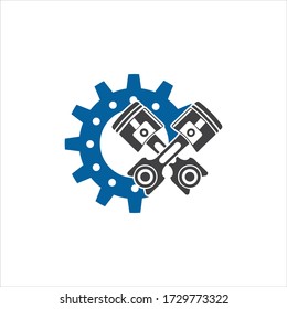 Gear Logo Template vector icon illustration design
