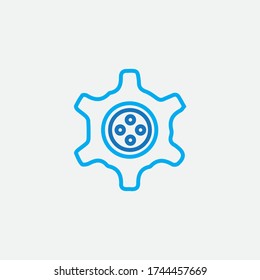 Darstellung des Vektorbilds des Geologos