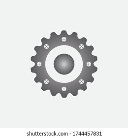 Gear Logo Template vector icon illustration design
